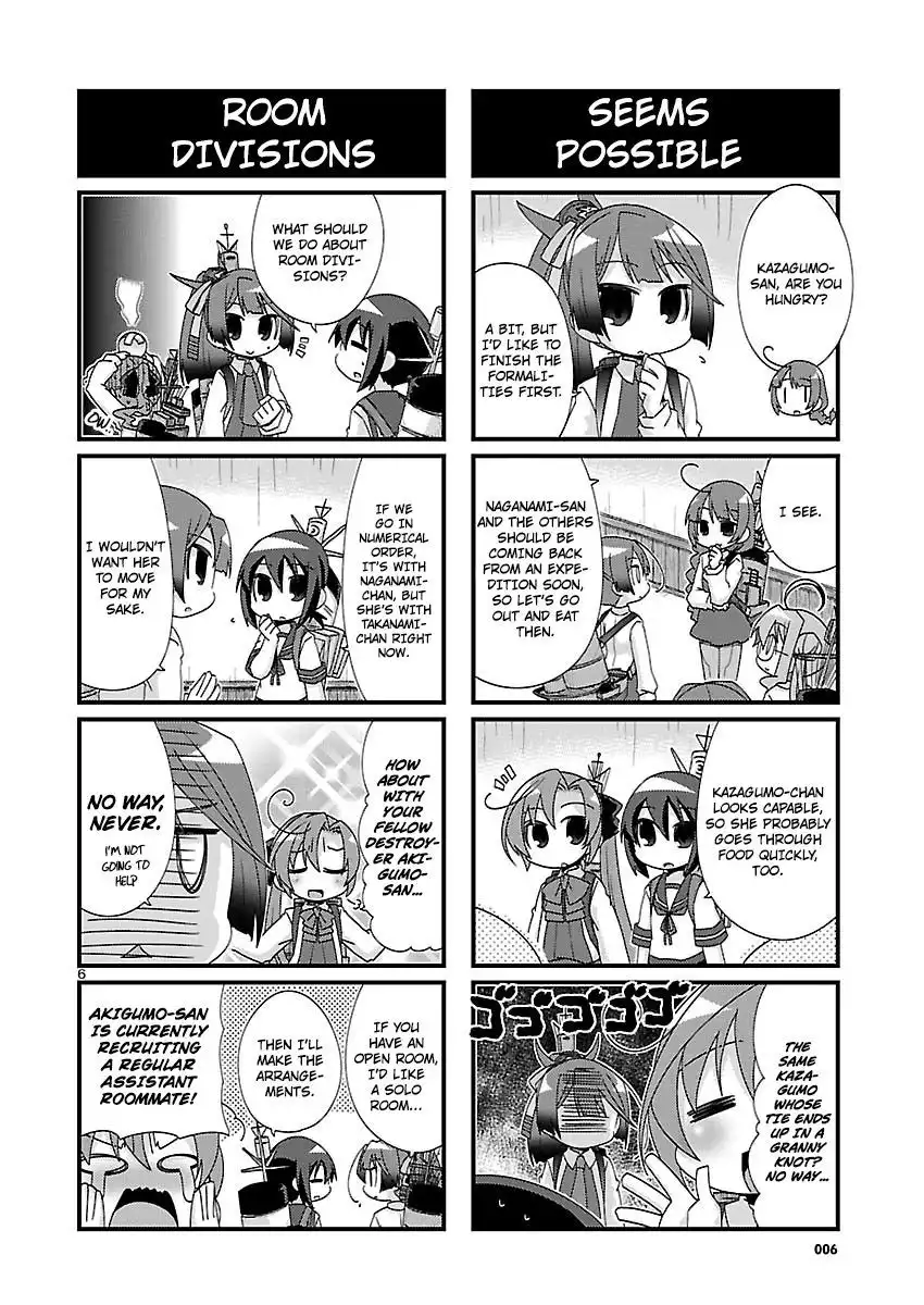 Kantai Collection - Kankore - 4-koma Comic - Fubuki, Ganbarimasu! Chapter 115 6